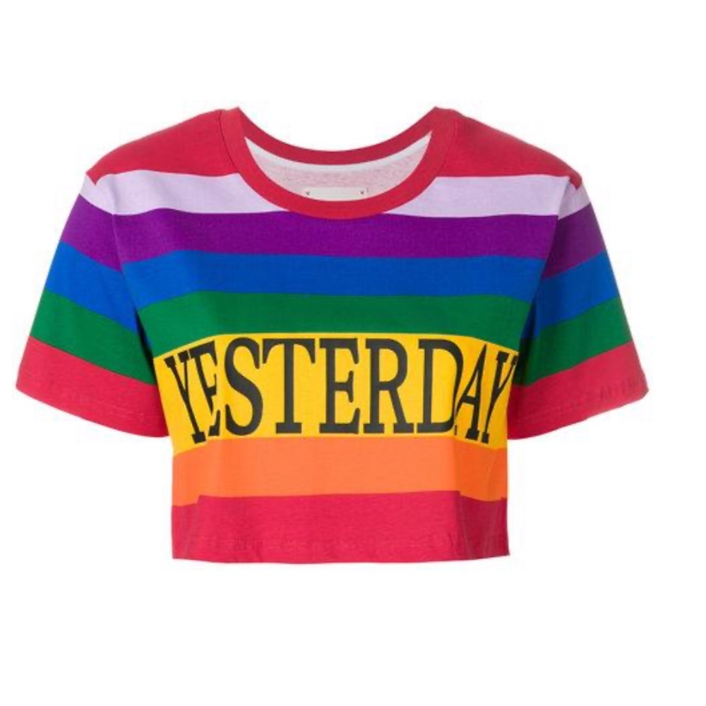 XS Alberta Feretti Crop Top